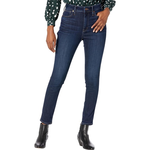 메이드웰 Madewell Curvy High-Rise Skinny Jeans in Woodland Wash: TENCEL Denim Edition