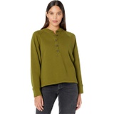 Madewell MWL Betterterry Henley Sweatshirt