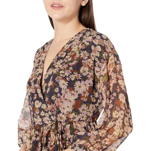 메이드웰 Madewell Long Sleeve Tiered Mini in Floral Print