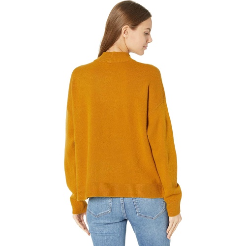 메이드웰 Madewell Solid Farrah Pocket Mock Neck