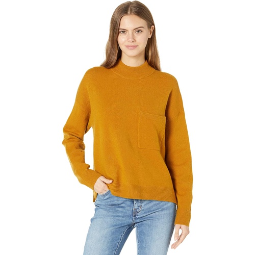 메이드웰 Madewell Solid Farrah Pocket Mock Neck