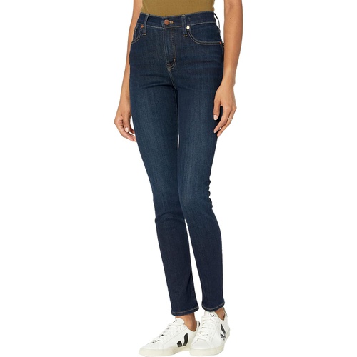 메이드웰 Madewell Tall 9 Mid-Rise Skinny Jeans in Larkspur Wash: Tencel Denim Edition