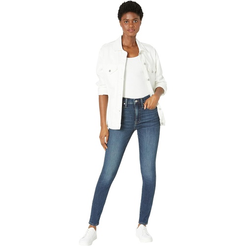 메이드웰 Madewell Tall 10 High-Rise Skinny Cashmere Indigo