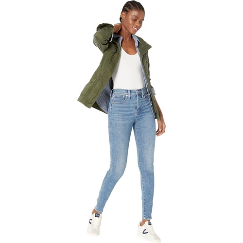 메이드웰 Madewell 10 High-Rise Skinny in Kaihara Tall in Woodridge Wash