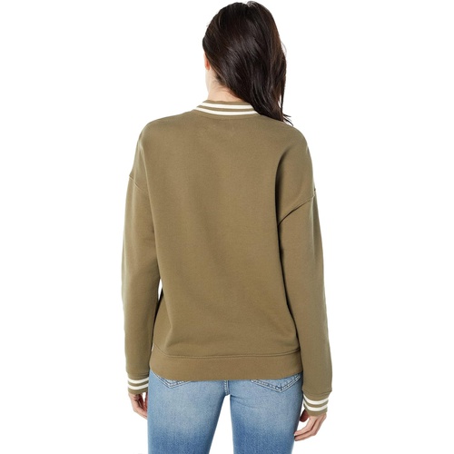 메이드웰 Madewell (Re)sourced Cotton Studio Ringer Mockneck Sweatshirt