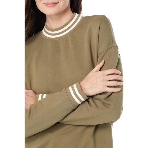 메이드웰 Madewell (Re)sourced Cotton Studio Ringer Mockneck Sweatshirt