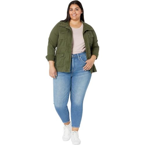 메이드웰 Madewell Plus Size 10 High-Rise Skinny Crop Jeans in Sheffield Wash