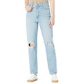 Madewell The Curvy Perfect Vintage Jean in Danby Wash: Ripped Edition