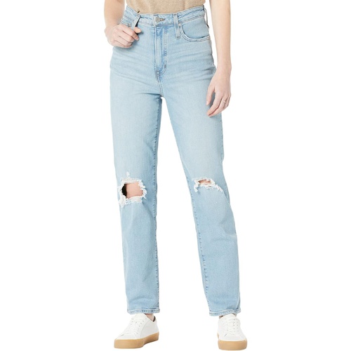 메이드웰 Madewell The Curvy Perfect Vintage Jean in Danby Wash: Ripped Edition