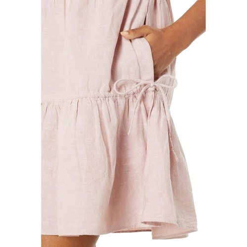 메이드웰 Madewell Linen-Blend Lorelei Mini Dress