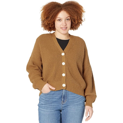 메이드웰 Madewell Plus Greywood Crop Cardigan Sweater