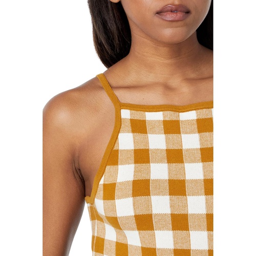 메이드웰 Madewell Gingham Apron Sweater Tank