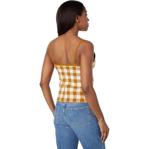 메이드웰 Madewell Gingham Apron Sweater Tank