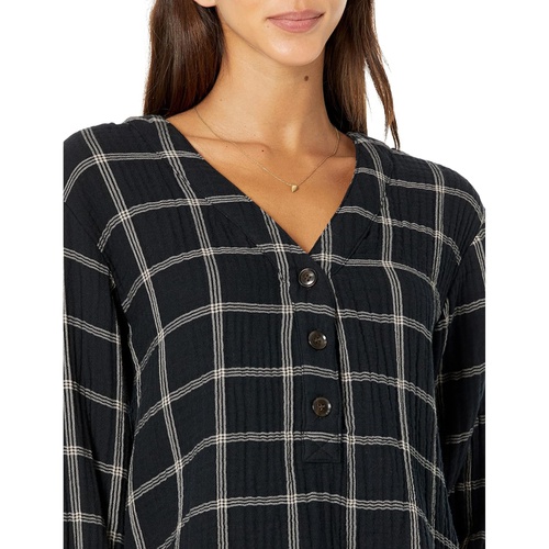 메이드웰 Madewell Lightspun Evert Top in Windowpane