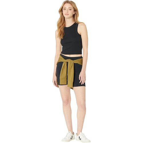 메이드웰 Madewell MWL Knit High-Rise 5 Biker Shorts