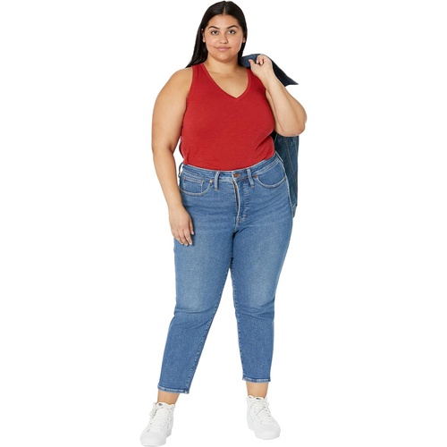 메이드웰 Madewell Plus Curvy Stovepipe Jeans in Leaside Wash