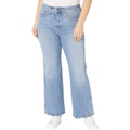 Madewell Plus High-Rise Flare Jeans in Caine Wash