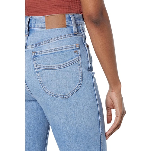 메이드웰 Madewell High-Rise Flare Jeans in Caine Wash