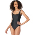 Madewell Madewell Second Wave Square-Neck Tank One-Piece Swimsuit