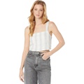 Madewell Linen-Blend Abbie Crop Top in Stripe