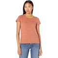 Madewell Northside Ringer Vintage Tee in Covey Stripe