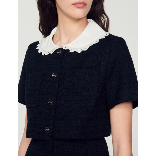 산드로 Sandro Short tweed dress