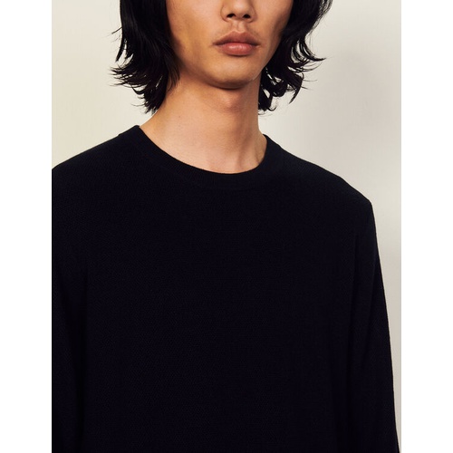 산드로 Sandro Bioche-stitch sweater