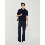 Sandro Knitted polo shirt