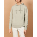 Sandro Embroidered hoodie