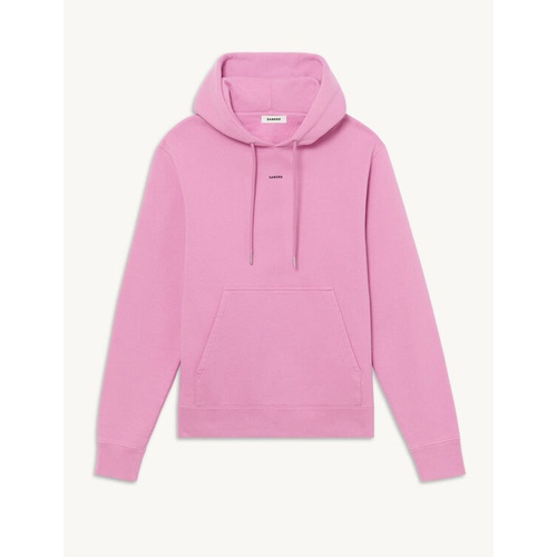 산드로 Sandro Hoodie sweatshirt with logo embroidery