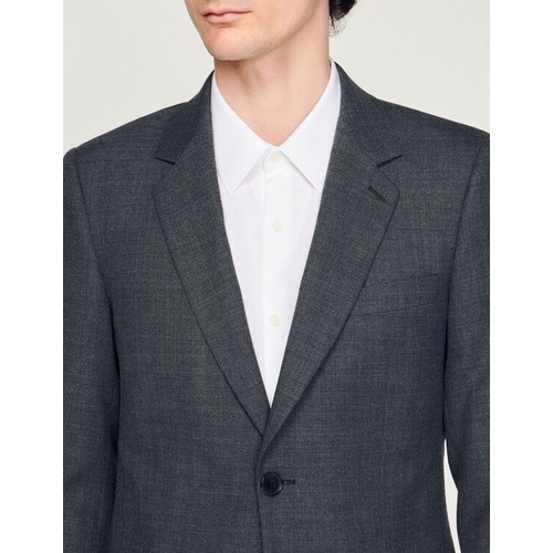 산드로 Sandro Wool suit jacket