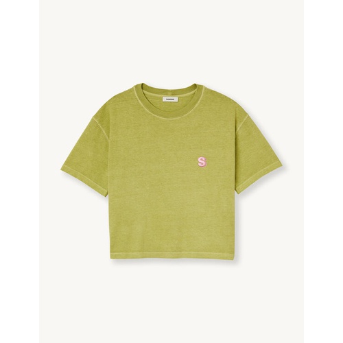 산드로 Sandro Faded organic cotton T-shirt