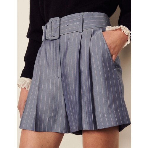 산드로 Sandro Striped shorts