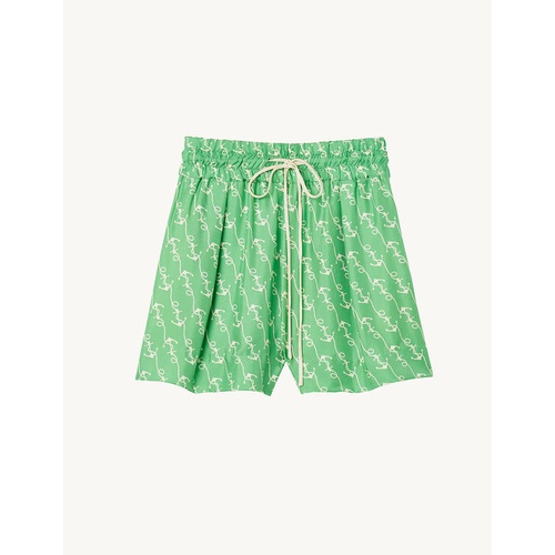 산드로 Sandro Printed shorts