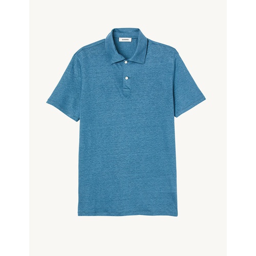 산드로 Sandro Linen polo shirt