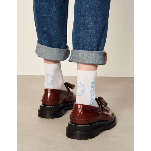 산드로 Sandro Smiley socks