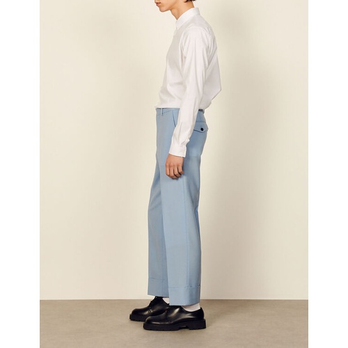 산드로 Sandro Virgin wool suit trousers