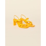 Sandro Heeled leather sandals